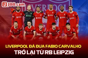 Liverpool đã đưa Fabio Carvalho trở lại từ RB Leipzig